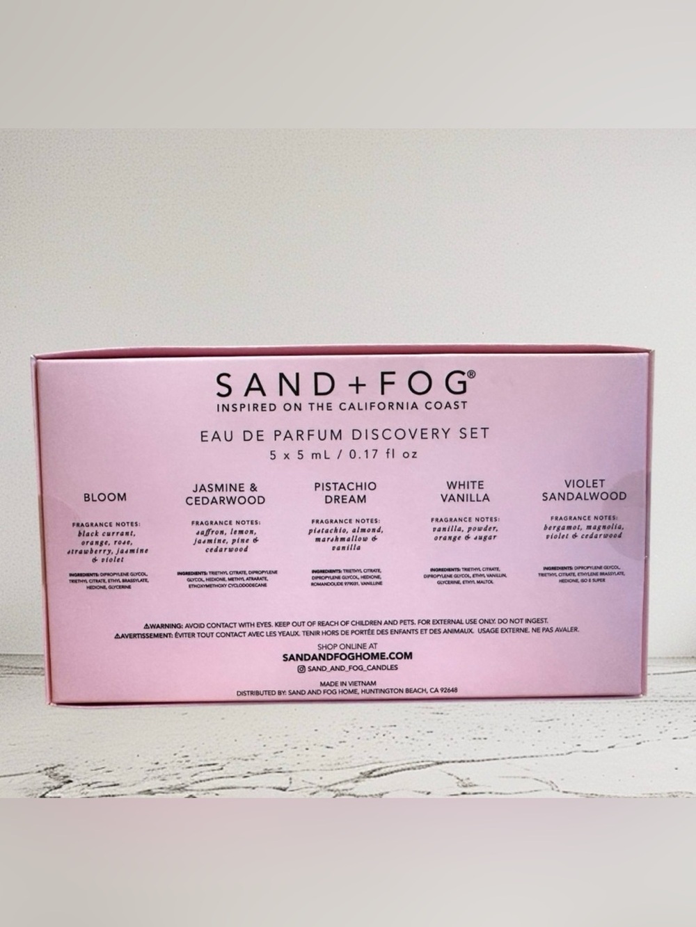 Sand + Fog Discovery Set - The Best Scents - Picture 2 of 2